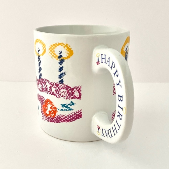 HAPPY BIRTHDAY Coffee Cup / Mug by Applause, y2k - Picture 7 of 8